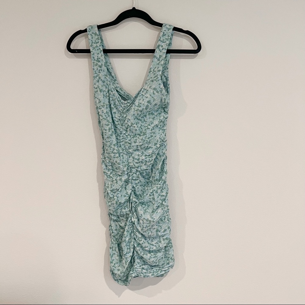 Zara Ruched Mini Dress - Picture 4 of 8